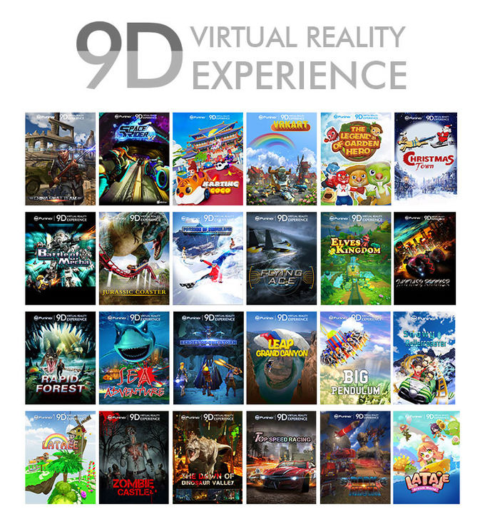 Cinema interativo dinâmico alto do cinema 7d dos lucros 5D dos vidros de Funin VR 3DM