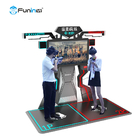 2 equipamento de tiro do parque temático da máquina de jogo do simulador VR da arma dos jogadores VR