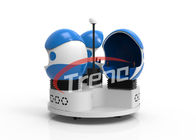 O ovo da cápsula de espaço deu forma ao simulador três Seat de 9D VR com vidros do QG VR