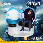 Simulador completo do movimento 9D VR, cinemas da ação 9D com vidros de HD 1080P VR