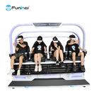 4 assentos 9D VR Cinema para Parque Temático Interior Máquina de Realidade Virtual
