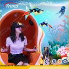 Simulador da realidade virtual de sistema bonde 9D com vidros Seat 1 de VR/2/3