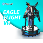 7D jogo alto interativo da definição 3D do único jogador do tiro VR Flight Simulator