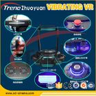 Equipamento de jogo de vídeo da realidade virtual do parque de diversões da C.A. 220V com plataforma da vibração