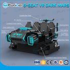 6 cinema dinâmico virtual da máquina de jogo da realidade da aventura dos assentos 3.8KW/9D Vr