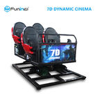 6-12 assenta o cinema dos vidros 5D 7D do simulador 3DM da realidade 9D virtual para o parque temático
