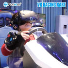 Kart do parque de diversões do sistema do entretenimento do carro do simulador da realidade virtual da chapa metálica 9D