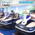 3D do carro interno do equipamento do entretenimento das crianças do simulador da realidade virtual dos vidros 9D sistema video audio do entretenimento