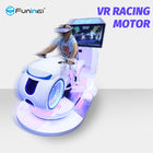 Cor branca virtual do simulador 700KW da realidade 9D de condução de carro para múltiplos jogadores para a zona do jogo