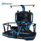 azul de passeio do jogador da máquina de jogo 1 da plataforma do espaço de 220V VR com preto