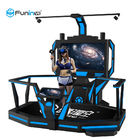 azul de passeio do jogador da máquina de jogo 1 da plataforma do espaço de 220V VR com preto