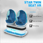 Gêmeo aluído bonde Seat do simulador 4.5KW da realidade virtual da plataforma 9D