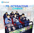 tecnologia completa interativa do holograma de Seat 5D 12D do cinema do movimento do cinema de 220V 8.0kw 7D