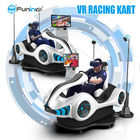 220V caçoa/simulador VR das crianças 9D VR que compete o carro de Karting 360 graus