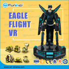 O combate interativo Flight Simulator de Eagle do cinema do jogo 9D VR com tiro atira
