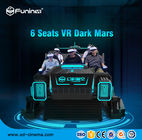A arcada de venda FuninVR-quente 6 assenta a experiência escura da realidade virtual de VR março 3.8KW para o parque de diversões