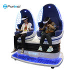 Varredura comercial dois Seater do pé da vibração de Seat do simulador de 9D VR