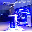 360 graus com entretenimento de vibração avaliado da realidade virtual da plataforma do simulador da carga 100kg 9D VR
