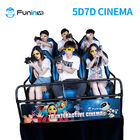 Simulador do cinema do divertimento 8.0kw 80pcs 7D 5D com 8 9 12 assentos