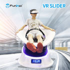 Slider elétrico avaliado do simulador 9d VR do esqui da grama da carga 120KG 3DOF