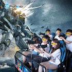 Simulador Rider Metal Screen do cinema dos jogos 7D do tiro de VR 6/9 assentos