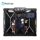 Máquina FuninVR do cinema dos jogadores 9D da realidade virtual 4-5 dos vidros da plataforma 3D de VR 9D + equipamento do parque