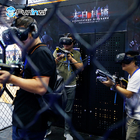 O jogador de tiro para múltiplos jogadores VR do zombi 4-5 do equipamento do parque de diversões de VR ajustou a máquina da realidade 9D virtual