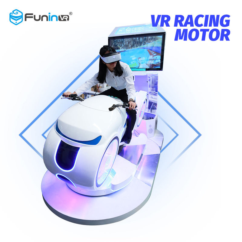 Máquina da carga avaliado 100kg VR Moto VR para ganhar a dinheiro o vr para múltiplos jogadores que compete a máquina do moto do simulador