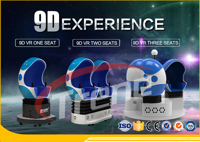 Cápsula dinâmica Seat do simulador dos efeitos ventosos luxuosos 9D VR da orelha para o cinema