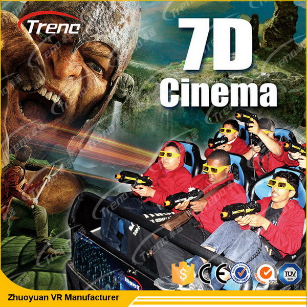 Cinema surpreendente 6 do jogo 7D do tiro/8 assentos com áudio de 5,1 canais