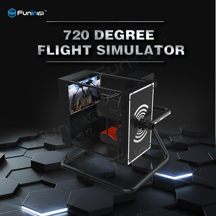A arcada interna de excitação da experiência do voo de Immersive migra a máquina de jogo 220V 3.5kw