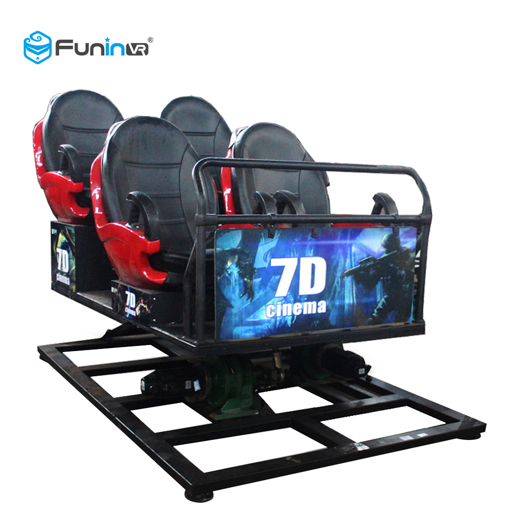 Simulador do cinema cinema/7D do GV 7D e sistema hidráulico da plataforma
