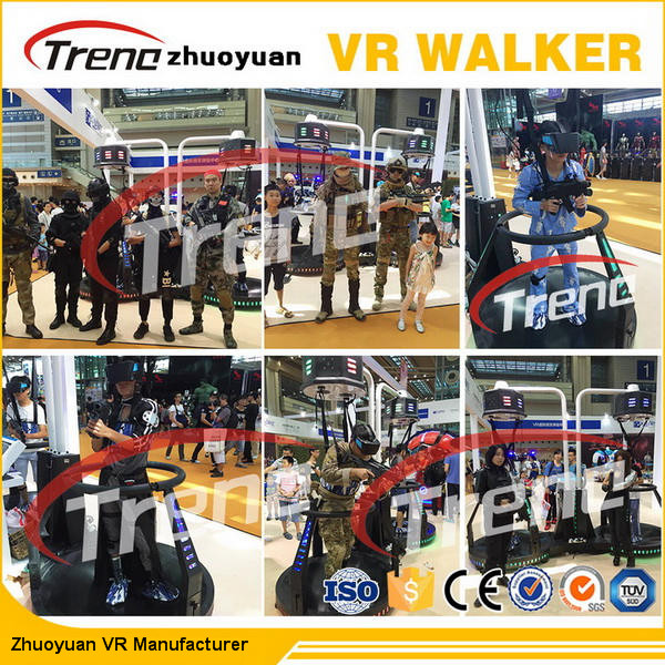 Escada rolante do simulador VR da realidade virtual dos jogos do esporte da aptidão com aparência atrativa para o parque de diversões