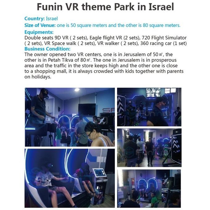 jogos interativos virtuais do tiro do cinema VR da realidade de 3.8KW 9D para crianças