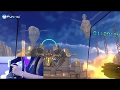 Simulador interno do mergulho de céu 360 VR do simulador dos jogos 9D VR do parque de diversões