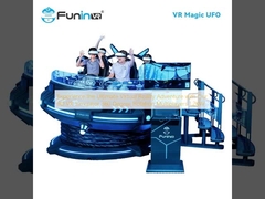 Experimente a última aventura de realidade virtual com o nosso simulador VR 9D 360 graus de rotação Multiplayer 1.2KW