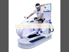 Experimente o Ultimate na Realidade Virtual com o Simulador 9D VR, capacidade de peso de 290 kg e som envolvente 5.1