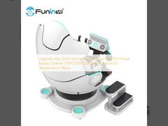Melhore sua experiência de entretenimento com Cinema de Realidade Virtual 9D 1709*3250*2280mm e Efeitos de Temperatura Realistas