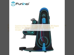 Experimente a experiência de jogo definitiva com 360 graus de rotação e joystick controller em nosso simulador de realidade virtual AC220V 9D