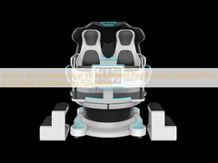 Liberte a sua imaginação no parque de diversões VR Efeitos de iluminação dinâmicos e possibilidades de entretenimento infinitas
