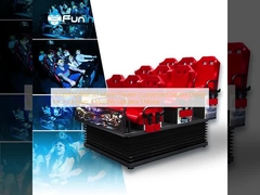 Shopping Mall Cinemas 5D Design de quadrado personalizado para 9-48 lugares 3 Atualizações mensais 1 Movie