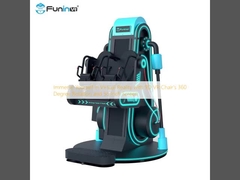 Mergulhe na realidade virtual com a rotação de 360 graus da cadeira 9D VR e o ecrã de 55 polegadas