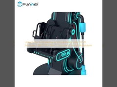 Libere todo o potencial da realidade virtual com o simulador de realidade virtual 9D 2.00*1.70*3.05m 5.1 Multiplayer de som envolvente