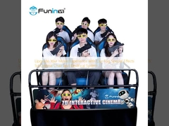 Melhore a sua experiência de cinema com os nossos efeitos especiais de nevoeiro 5d cadeira de cinema e sistema elétrico