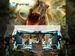 Experimente o Futuro do Entretenimento com o 9D VR Dragon Rider 5 Seats Simulator na Dynamic Extreme Theme Platform