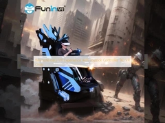 Experiência VR Revolucionária com Controlador Joystick Cadeira VR 9D