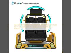 Atualize seu negócio de entretenimento com o Simulador VR 9D de Voo Duplo 360°, Tela de Exibição de 40 Polegadas, Plataforma Dinâmica