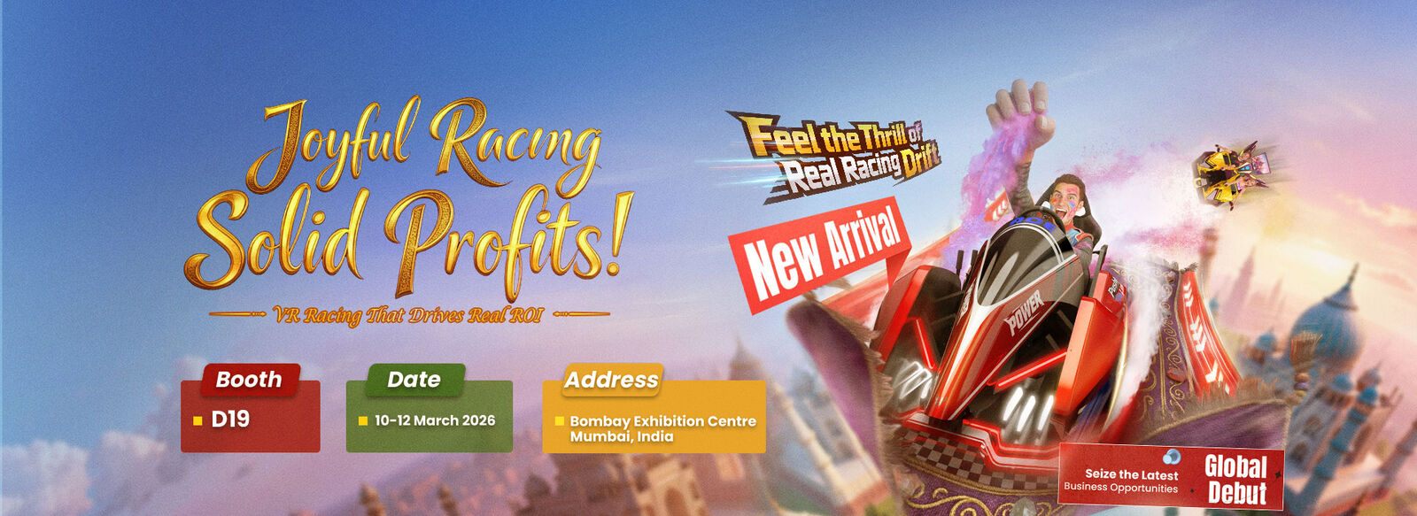 Simulador de corrida em VR