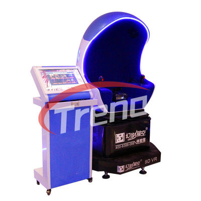 Egg assentos dobro do cinema da realidade virtual do parque temático 9D da forma 1500 GV do watt aprovados