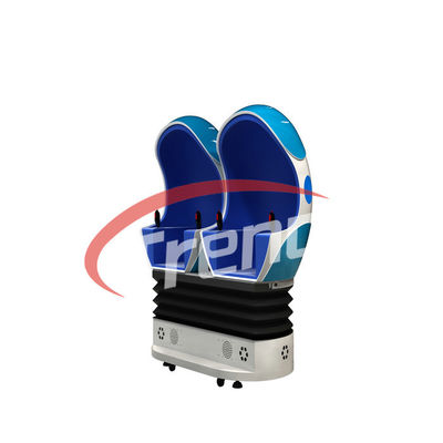 Egg assentos dobro do cinema da realidade virtual do parque temático 9D da forma 1500 GV do watt aprovados